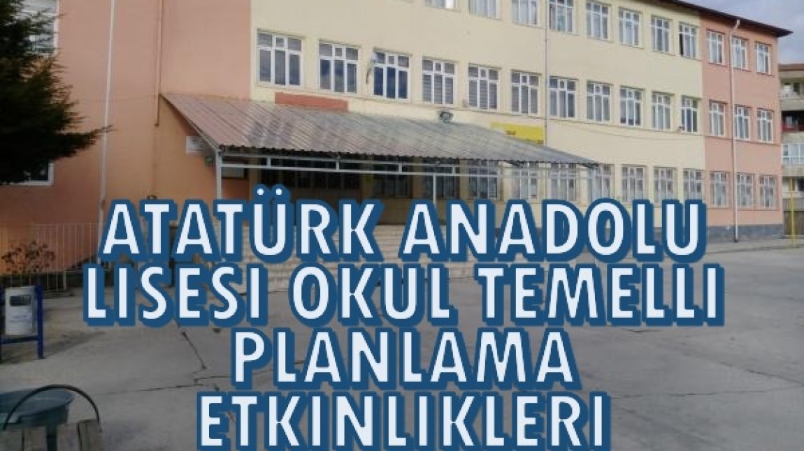 OKUL TEMELLİ PLANLAMA ÇERÇEVESİNDE OKULUMUZDA YAPILAN ETKİNLİKLER